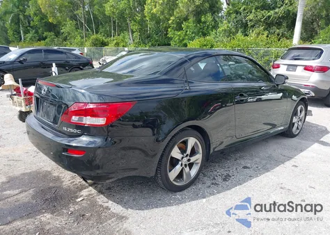 2011 Lexus Is 250C from USA, damaged, VIN JTHFF2C24B2519723